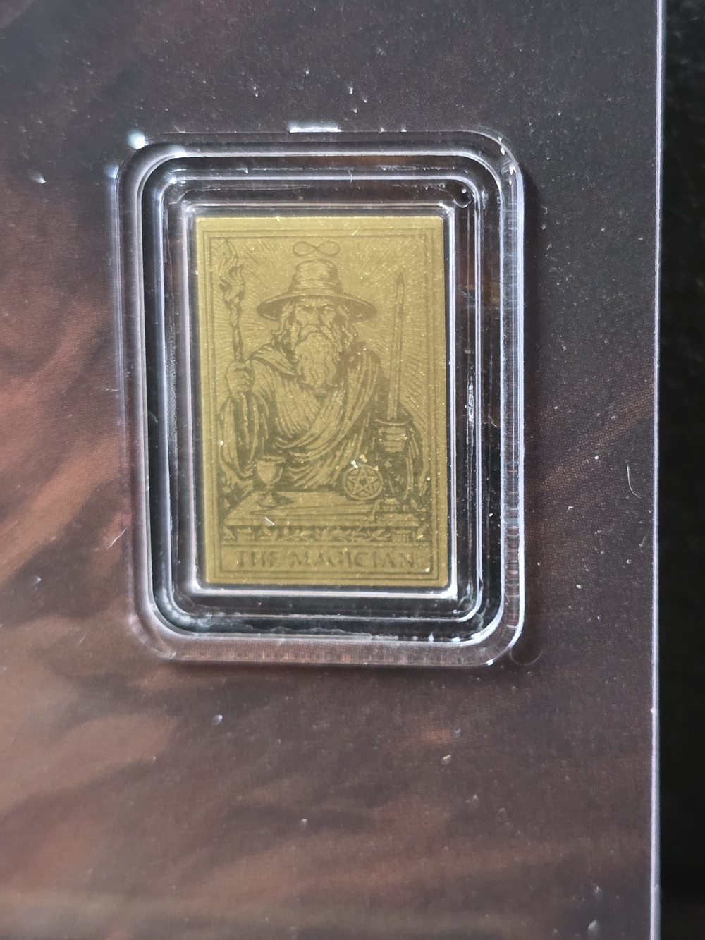The Magician 1/1000th Gold Bullion Card with Fantasy Certificate - - Picture 4 of 4